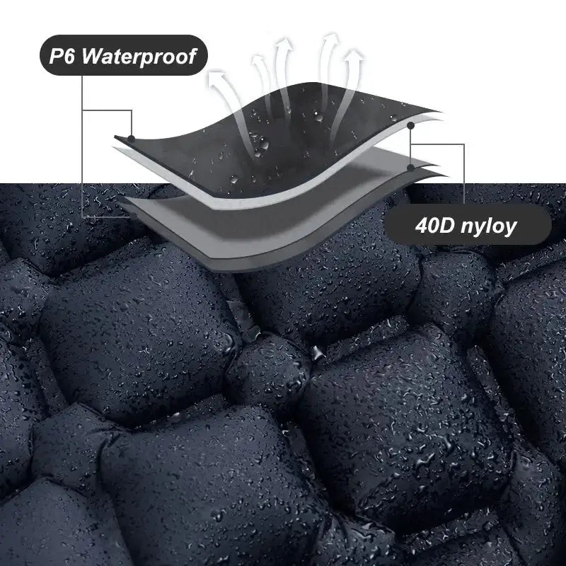 Outdoor Camping Sleeping Pad Folding Sleep Mat Inflatable