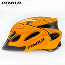 Stripe Ultralight Road Mountain Bike Helmet With Sun Visor Ultralight DH MTB Bicycle Helmet Outdoor Sports Riding Cycling Helmet