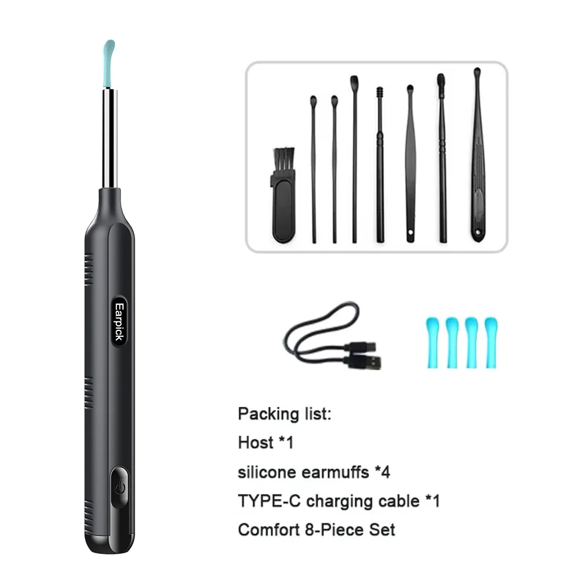 Visual Ear Wax Cleaning Camera