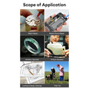 Head-Mounted Microscope Telescopic Jeweler Magnifier 8x 15x 23x