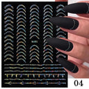 Elevate Your Style with Chic 3D Nail Art Decals Set