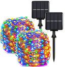 Versatile Solar LED Fairy Lights - 8 Modes for Party Decor