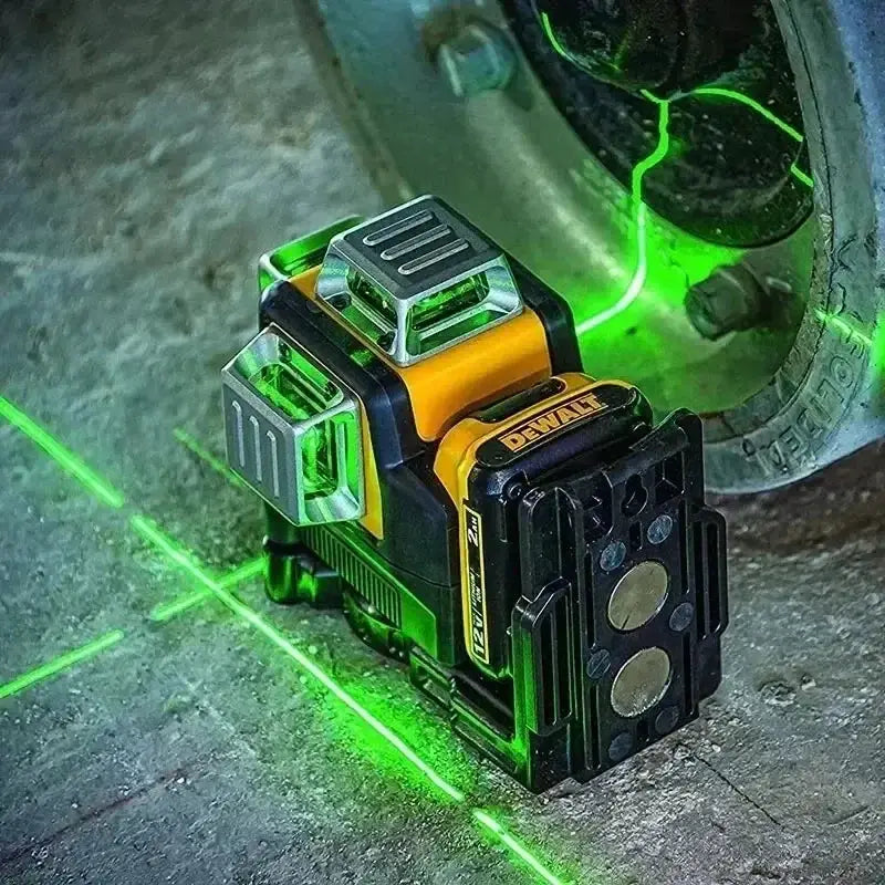 DW089LG 12V Green Laser Level 360 Degree Precision Tool