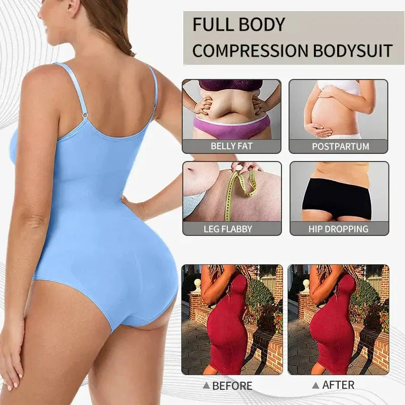 Seamless Tummy Control Bodysuit - OurLum.com