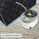 Full Body Home Steam Sauna Set 4L Large Steam Pot Spa