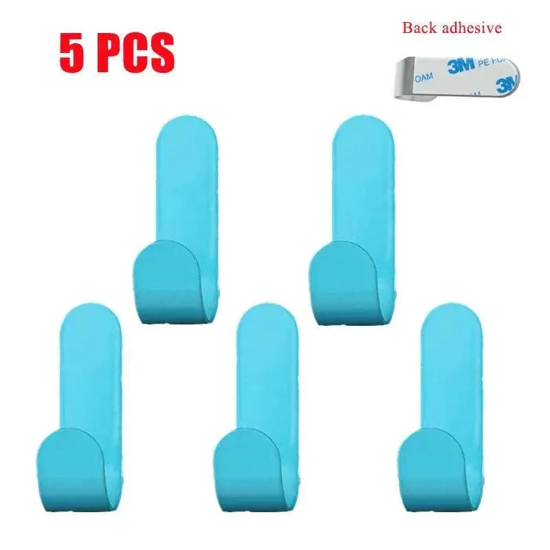 No-Drill Wall Hook Rack for Easy Storage — product view 12