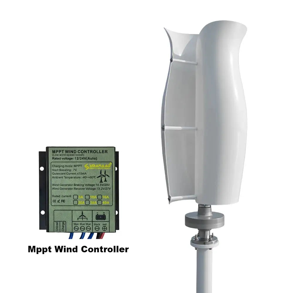 Vertical Wind Turbine Kit for Outdoor Systems — product view 8