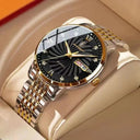 Luxury Stainless Steel Watch for Business Casual Wear