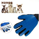 Rubber Pet Grooming Glove Soft Massage Hair Removal Fit