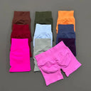 HISTELLO Impact Shorts Seamless Fit Butt Lift Yoga