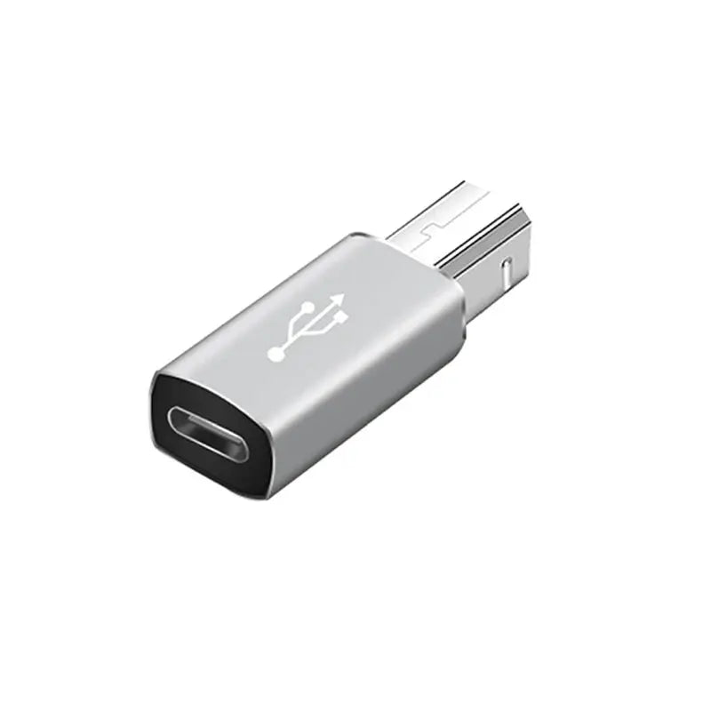 Type C USB Female to USB-B Male Adapter for Printer Scanner Converter USB-C Data Transfer Adapter for MIDI Controller Keyboard