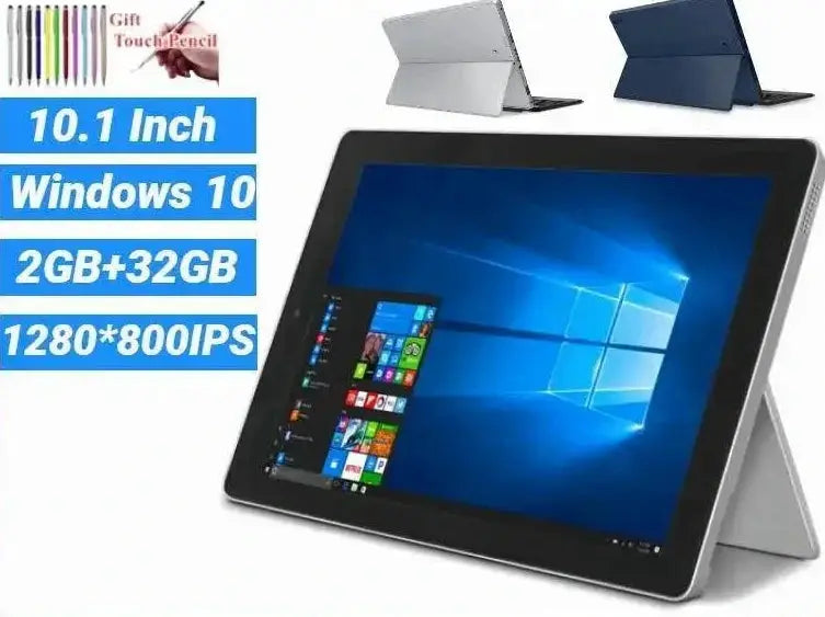 10.1 Inch Windows 10 Tablet Quad Core Storage