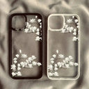 White Magnolia Phone Case - Shockproof Protection