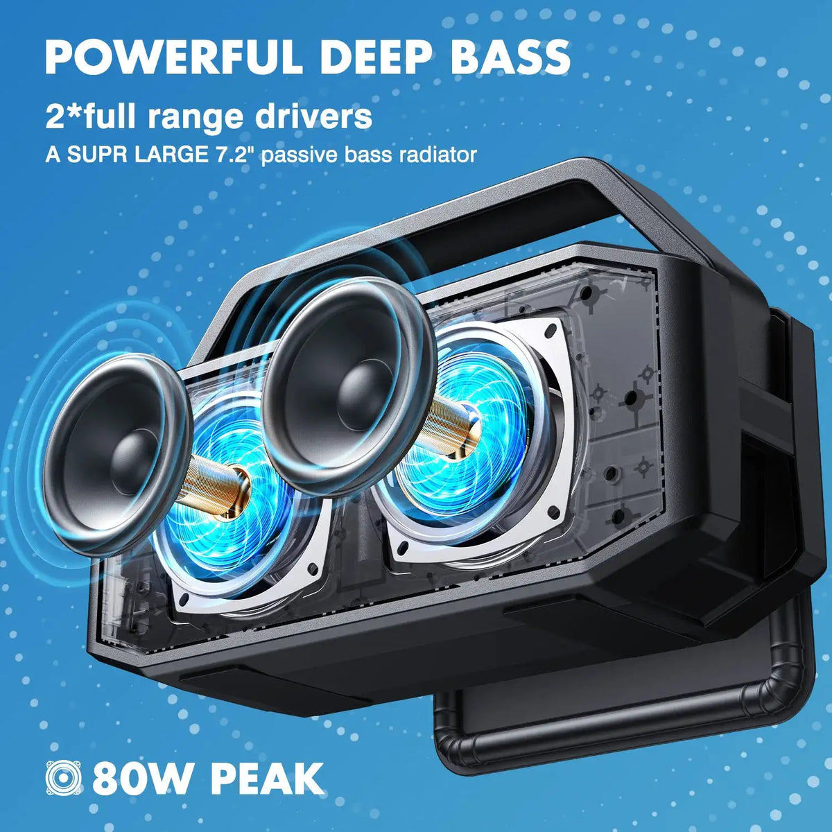 W King Waterproof Bluetooth Speaker — product image 2