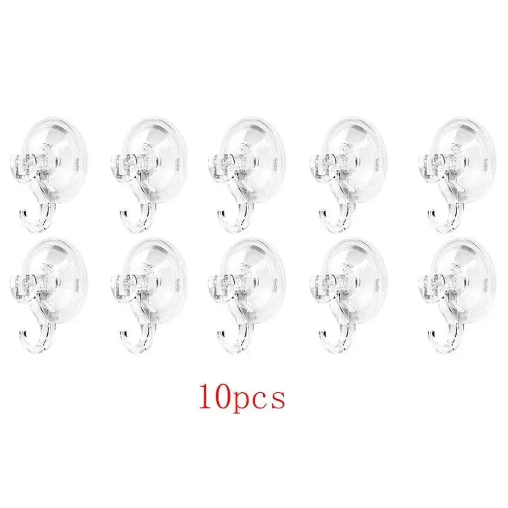 Clear Suction Cup Hooks For Strong Hold In Bathrooms