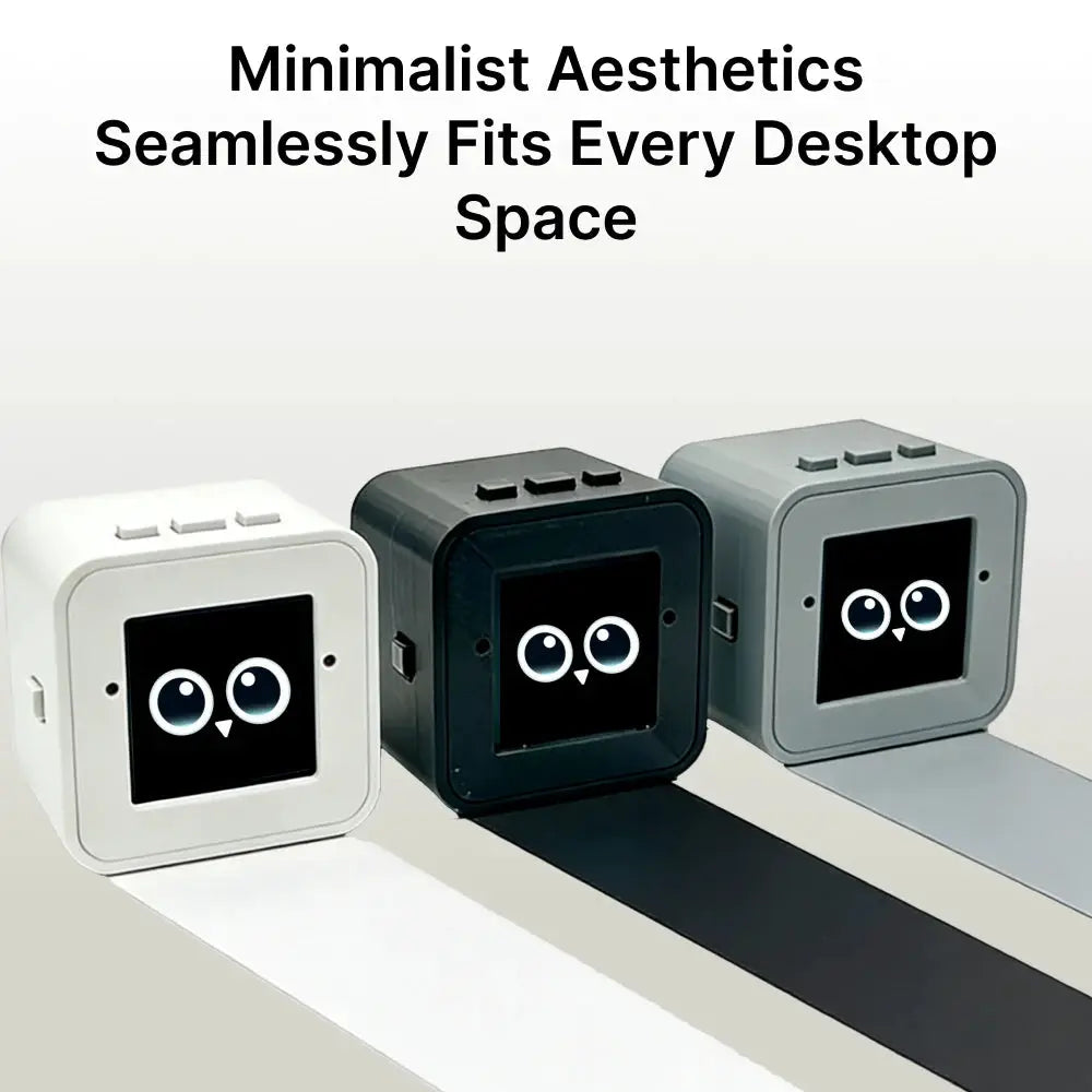 Mini Smart AI Robot Companion Voice Activated Desktop Assistant For Reminders