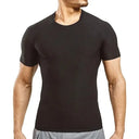 Men's Heat-Trapping Sweat Vest and Compression Shirt Set