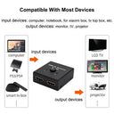 HDMI Switch Hub Zero Power Dual Mode