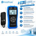 Handheld Ultrasonic Oxygen Detector, Flow/Concentration/Pressure