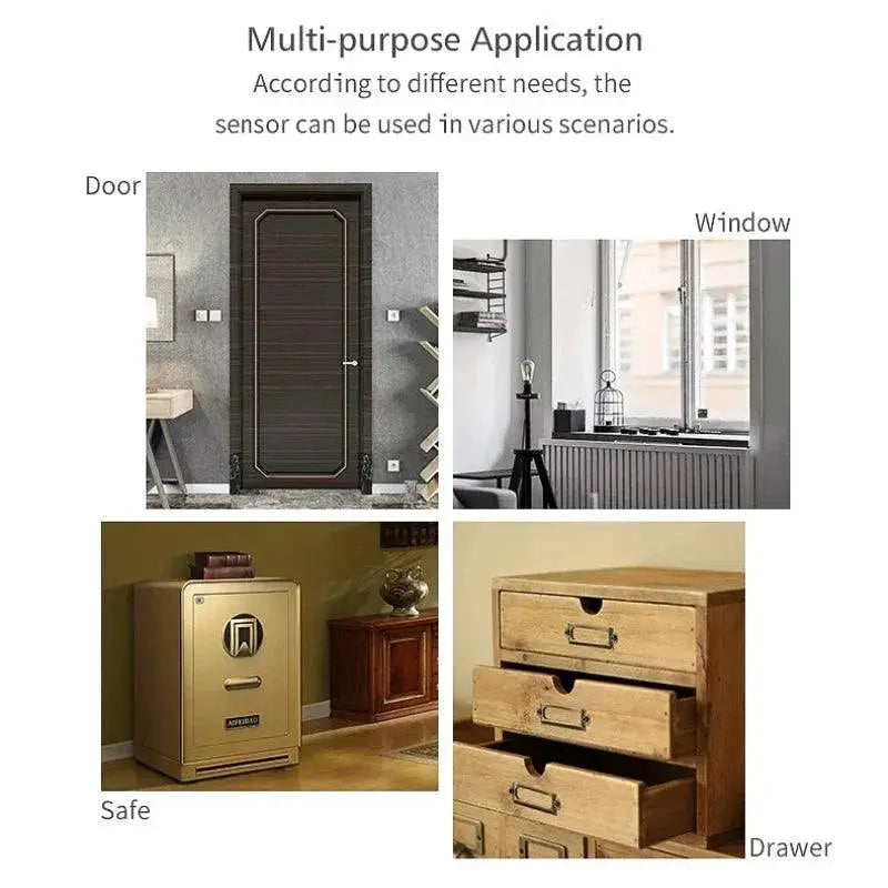 Zigbee Door Sensor For Home Security And Smart Home