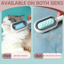 Double-Sided Pet Hair Grooming Comb for Easy Cleaning