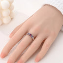 Mula Sterling Silver Ring Infinite
