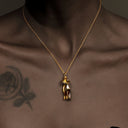 E.B.belle Mix Color People Hug Pendants Necklace Gift