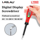 LY86D Circuit Breakpoint Detector Digital LCD Voltage Tester Flat/Cross Screwdriver  AC Voltage Detector Voltmeter Electric Pen