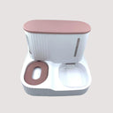 Large Cat Feeder Water Dispenser Wet Dry Separation Bowl