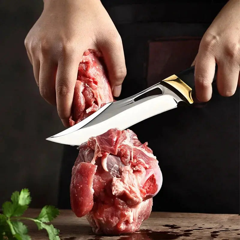 Handcrafted Stainless Steel Boning Knife For Meat And Fish - OurLum.com