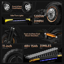 Offroad Electric Scooter For Adults