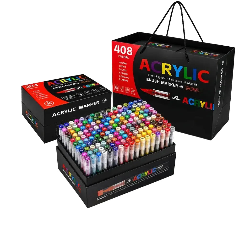 Acrylic Art Markers Set Color — product view 1