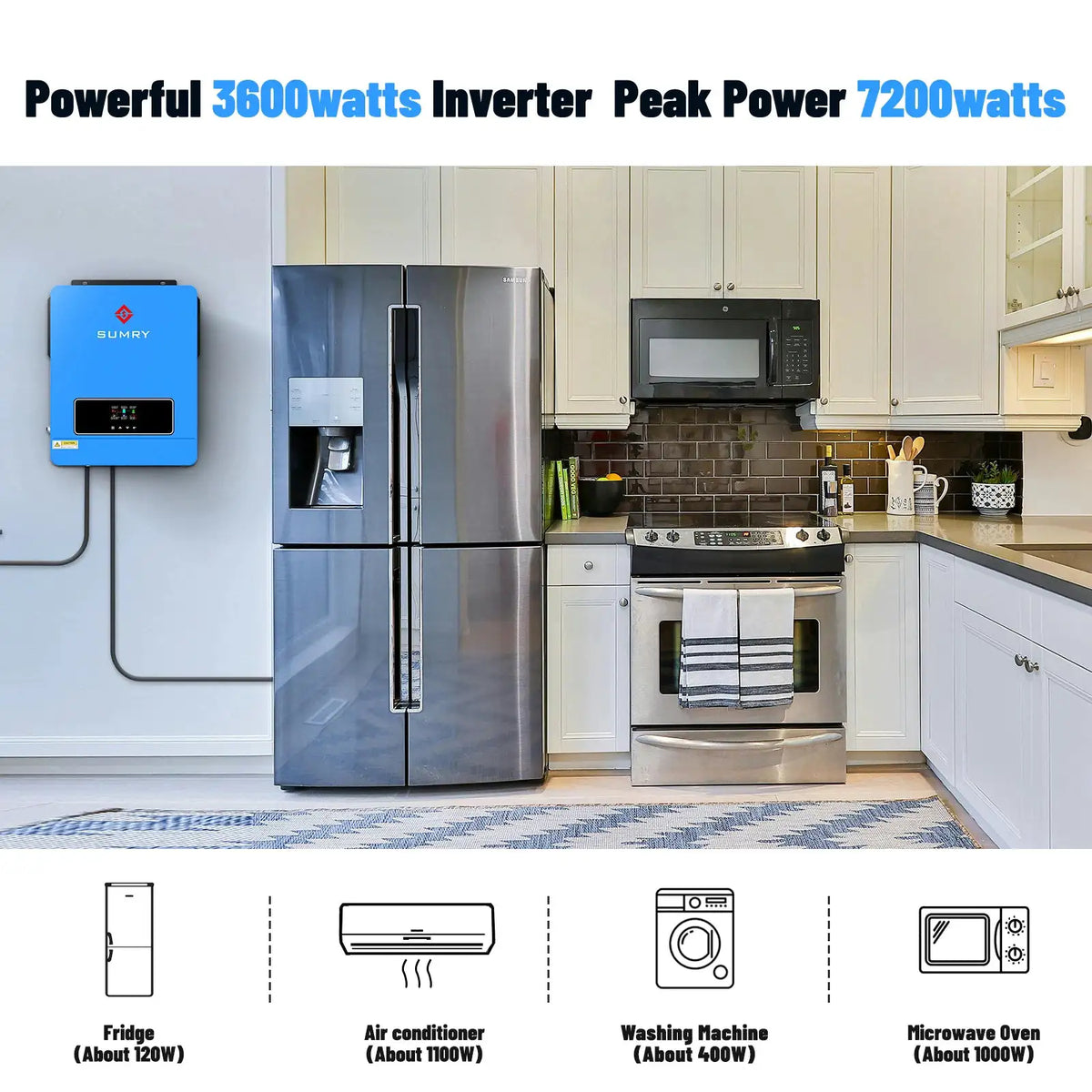 Hybrid Solar Power Inverter — product view 3