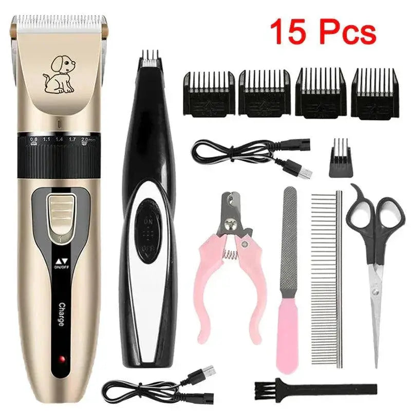 Low Noise Pet Hair Trimmer for Owners — product view 9