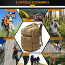 Tactical Hiking Backpack Men Big Capacity Camouflage Travel