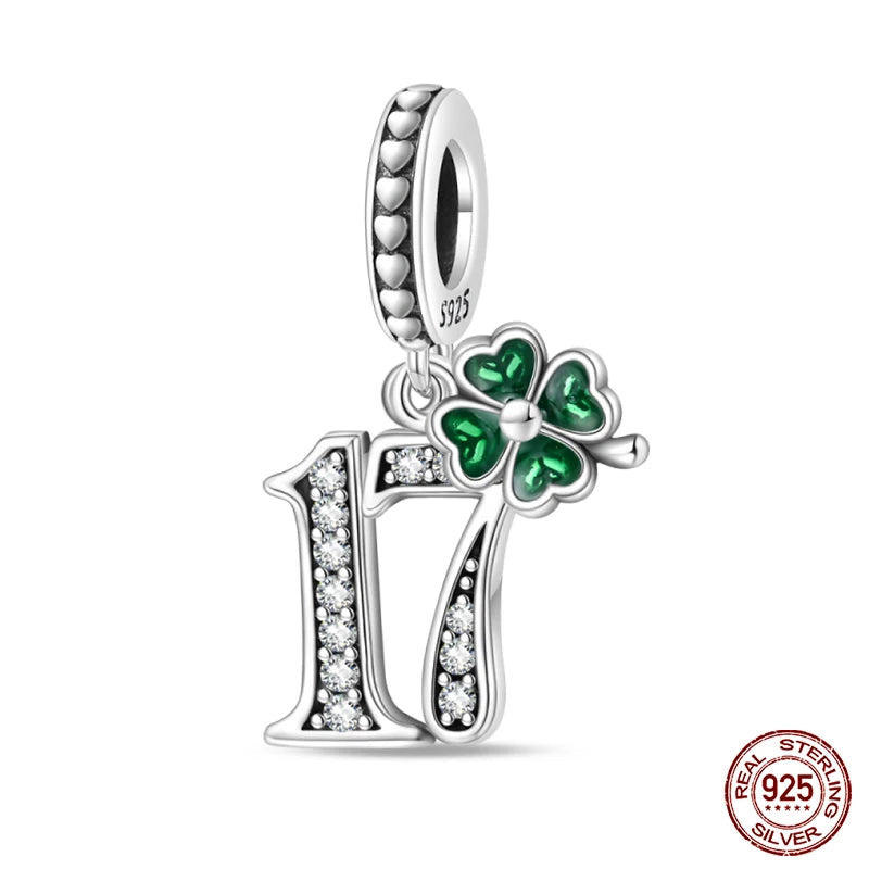 100 Sterling Silver Four Leaf Clover