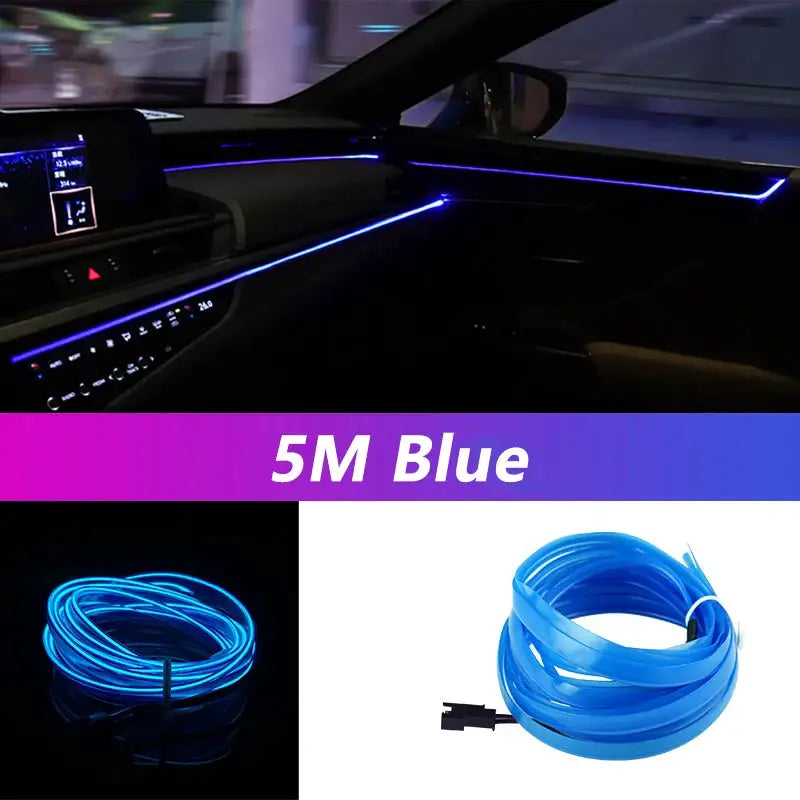 Car EL Wire - Quiet USB Atmosphere Lamp -  product image