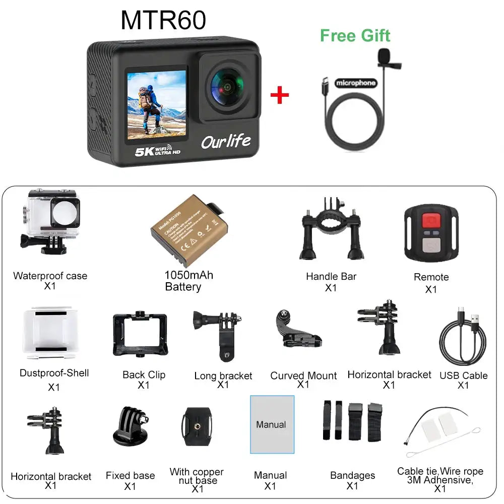 Ourlife Action Cam - Pro Waterproof Remote — product view 8