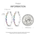 Mula Sterling Silver Earring Colorful