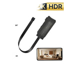HD 4K WiFi Mini Nanny Cam 1080P Remote Viewing Motion Detection
