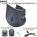 Smart Dash Cam for Audi 4K Front and Rear Coverage