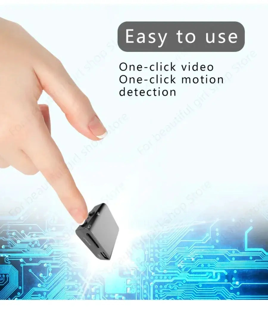 1080P HD Smallest Mini Camera Smart Home Security IR-CUT Night Vision Micro Camcorders Motion Detection DV Video Recorder Espia