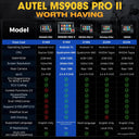 Autel MaxiSys MS908S Pro II Diagnostic Scan Tool ECU Online Programming , Full Diagnosis, 36+ Reset, Bi-Directional OBD2 Scanner