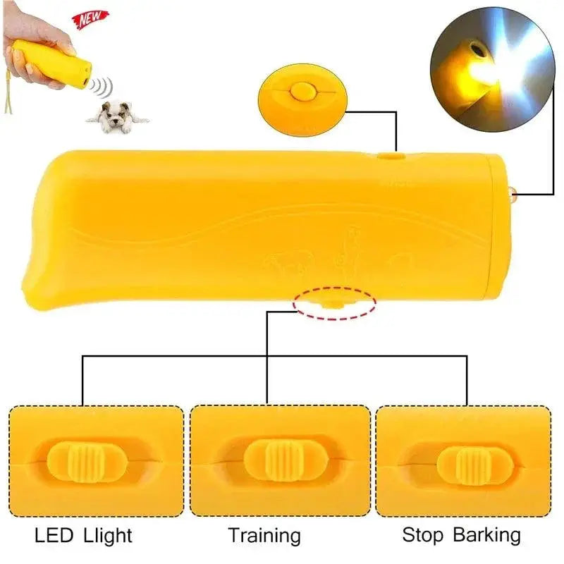 Ultrasonic Dog Repeller Effective Anti Barking Tool