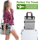 Pet Travel Bag: Spacious Organizer for Dog Essentials