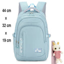 Adjustable Nylon School Carry Backpack
