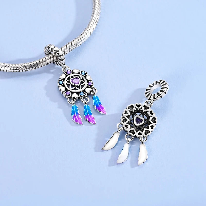 Sterling Silver Charm Beads Luminous