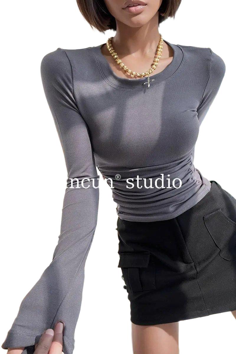 Two-Look Street Style Tee for Women — product view 1