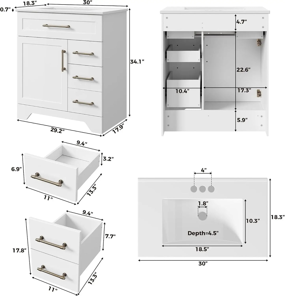 Vanity Storage Organizer
