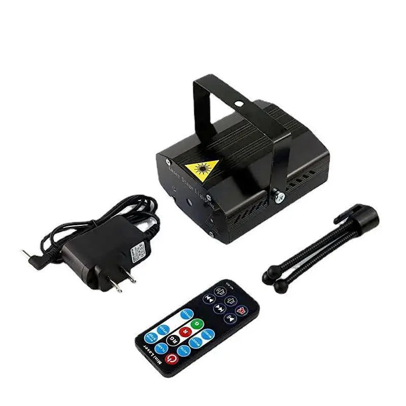 Party Ready Mini LED Laser Light Projector With Remote